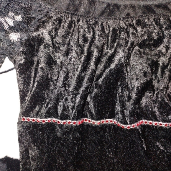 Gothic Vampire Long Dress - Picture 2 of 9